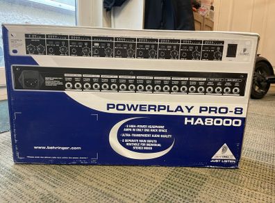 Head phone amp Behringer HA8000 pro 8