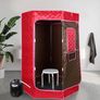 Sauna 90 x 90 x 180 cm Sauna for Home, Mini Sauna Box, Portable Steam Sauna, Mobile Steam Sauna SPA, Healthy Home Sauna, Steam Bath Sauna with Remote Control 3 L Image 5