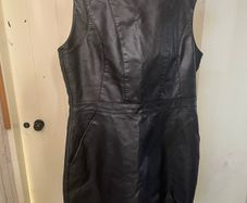 leather dress