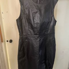 leather dress