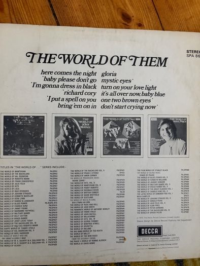 Them  vinyl lp