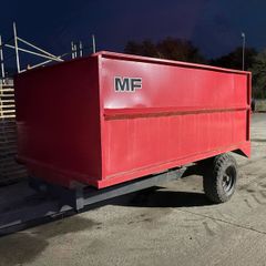 New Build Tipping trailer in as new Condition 9.5ft x 6ft wide