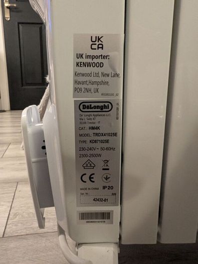 delongui heater radiator