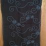 Large Embroidered Wrap Scarf.  Boho Summer Lovely Image 6