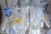 7 Midcentury Iconic 1950's Tall Tumblers