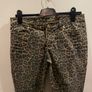 MICHAEL KORS Fabulous Leopard Jeans Size 10! Image 3