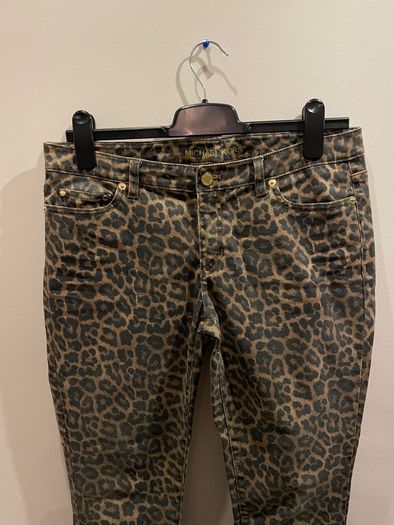 MICHAEL KORS Fabulous Leopard Jeans Size 10!