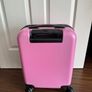 Weewooday Kids Luggage and Backpack 18" Suitcase with Spinner Wheel Hard Case Travel 13" Backpack Girl Suitcase Set for Kids Travel Supplies Image 3