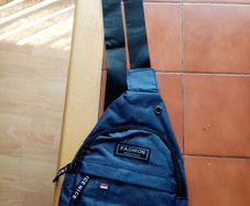 New shoulder/crossbody canvas bag.