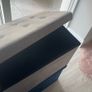 Silver Velvet storage box Image 2
