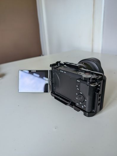 Sony ZV-E10 with Sigma 10-18 mm wide angle lens
