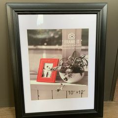 Large black frame