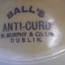 a antique19th stoneware flagon or jar dublin Image 4