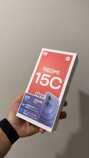 Xiaomi Redmi 15C 8GB 256GB Black Brand New Opened Box