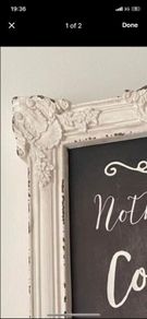 ShabbyChic Large Frame Sign