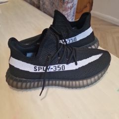 Adidas Yeezy Boost 350 Black White Uk 10 Trainers/runners