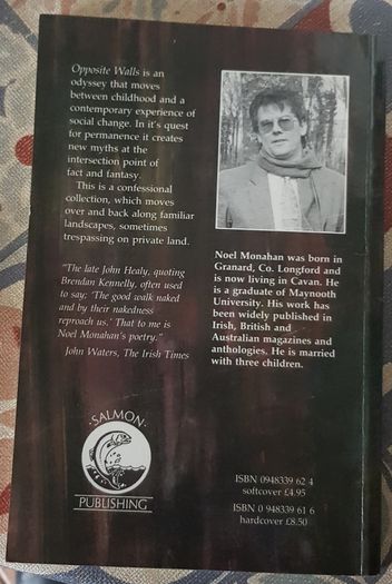 Opposite Walls: Poems by Noel Monahan