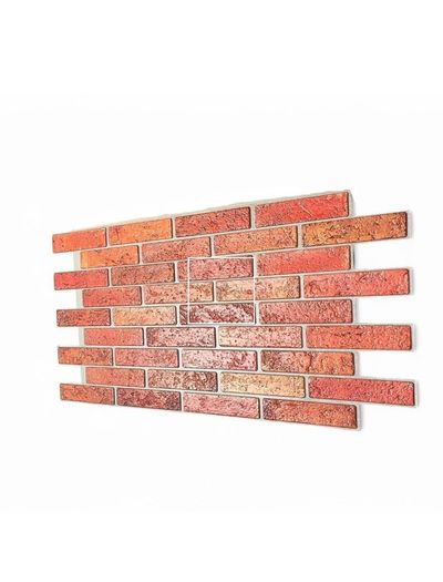 Natural Stone brick Effect 3D PVC Plastic Wall