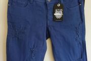Ladies Atticus Shorts Denim Style Navy Blue New With Tags UK10, Waist 28 Inches Payment by Paypal or Revolut
