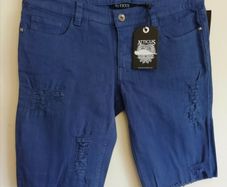Ladies Atticus Shorts Denim Style Navy Blue New With Tags UK12, Waist 30 Inches Payment by Paypal or Revolut