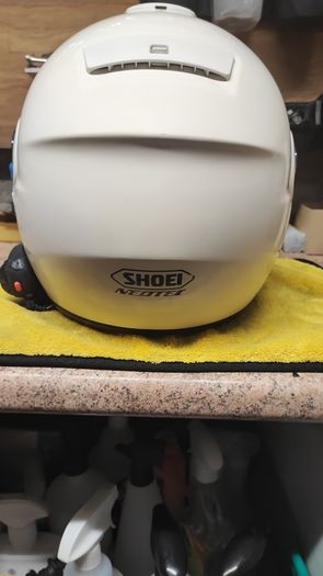 shoei Neotec with Sena