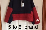Girls adidas top, brand new