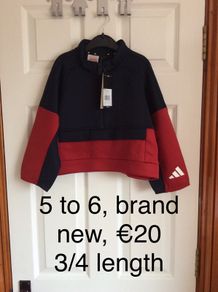 Girls adidas top, brand new