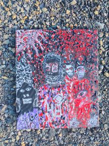 Never satisfied  original acrylic painting
