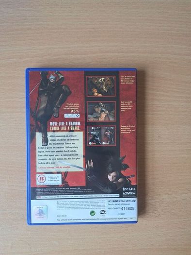 Tenchu: Wrath of Heaven - PS2