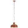 Industrial Hanging Lamp 58 cm Copper E27 Image 3