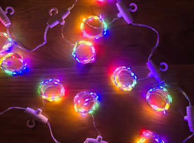 LED Christmas curtain lights