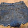 Denim shorts with embroidery size 8 Image 2