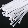 100x Cable Ties 3,6x200mm (white) Image 2