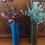 Fabulous Pair of Vintage Retro Arklow Pottery Tall Coffee Pots, No Lids, but Will Include One Damaged Lid - Perfect for High Display, or to Hold Flowers as Photographed Image 6