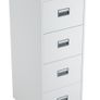 4 Drawer Filing Cabinet Metal Image 4