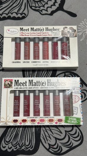The balm new liquid lipstick set