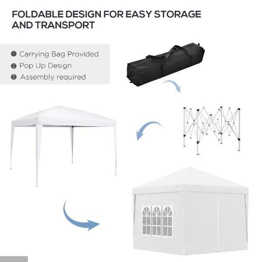 Pop-Up Gazebo 3 x 3m