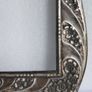 Antique Edwardian Wooden & Sterling Silver Photo Frame Art Nouveau  1800s Image 7