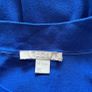 Cos royal blue viscose mix dress size 12 Image 5