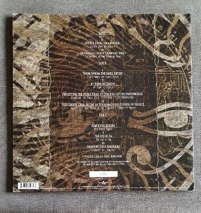 Nile Those Whom The Gods Detest Limited Edition, Numbered, Gatefold. Rare DLP Nuclear Blast Death Metal