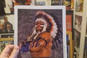 WWE Tatanka Autograph - WWF