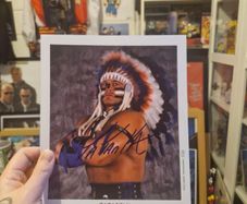 WWE Tatanka Autograph - WWF