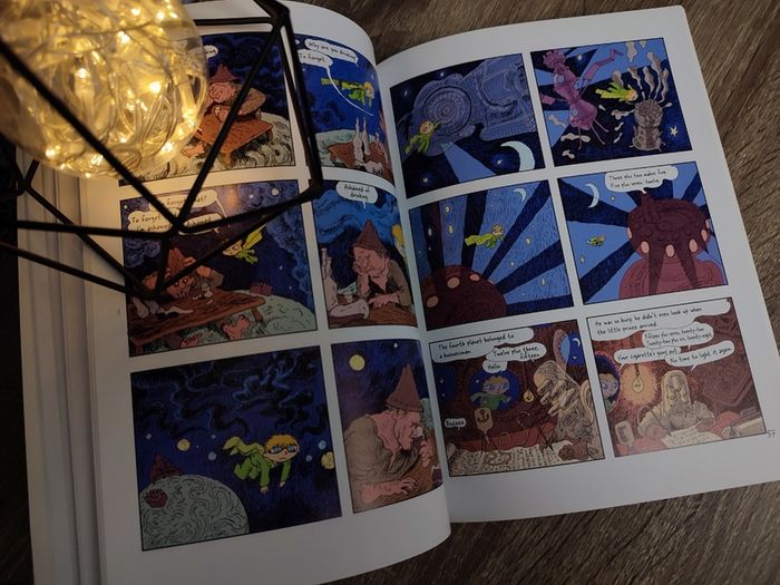 The Little Prince ! An Graphic Novel Adapted From The Classic Book By Antoine De-Saint-Exupery ! 2012 ! from Walker Books !