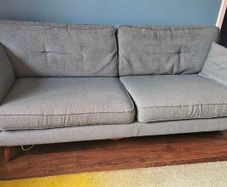 Zinc French Connection Sofa - has to be gone friday 16th October