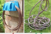 Garden Hose Holder Wall Mount - Heavy Duty Hose Hanger with 50kg Capacity, Free viewing