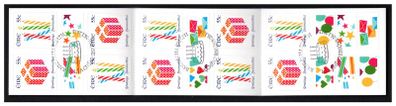 2012 Ireland Greetings Stamp Booklet Fine Used With Dublin Pictorial Cancel (first day)