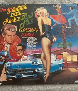 2 Classic Rock 'n' Roll Vinyl LPs Original Artists