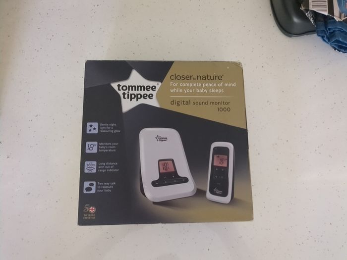 Tommee Tippee Baby Digital Sound Monitor 1000