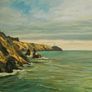 Beautiful Irish Maritime Landscape by Carmel Lynch  Framed Painting on Board Image 10