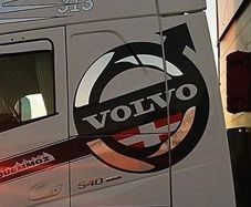 2 Genuine Volvo Truck Cab Graphics